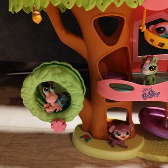 LPS stromový domeček spoustu zvířátek a doplňky - 5