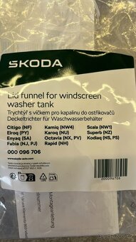 Trychtýř s víčkem pro kapalinu do ostřikovačů - 5