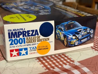 Stavebnice Tamiya 1:24 Subaru Impreza WRC - 5