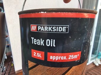 Olej na terasy 2 x 2.5l - Parkside - 5