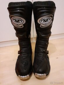 Zánovní motocrossové boty S8P Madhead, velikost 43, černé, j - 5