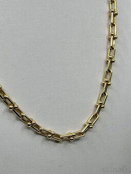 ZLATÝ DÁMSKÝ ŘETÍZEK 49 cm. 17,26g. 585/1000 - 5