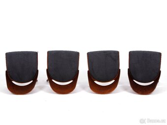 4x jídelní retro židle v zachovalém stavu - 5