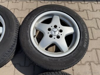 4x al kola 5x112 16 + pneu letní 225/55 R16 - 5