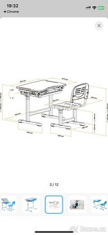 Ergonomický stůl a židle - 5