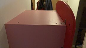 Dětská (holčičí) šatní skříň IKEA MAMMUT 170x60x50 - 5