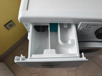 Slim pračka Gorenje WNPI62SB, 6kg, 1400ot., invertor, záruka - 5