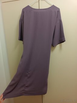 Fialové elegantní šaty - 5