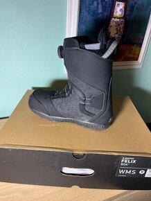 Boty na snowboard Burton Felix Boa black - 5