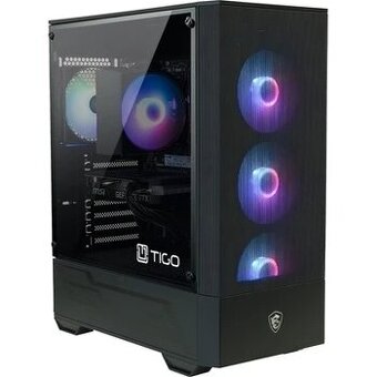 HERNÍ PC MSI TIGO R5 5500 RTX 4060 8GB 32GB RAM ZÁRUKA - 5