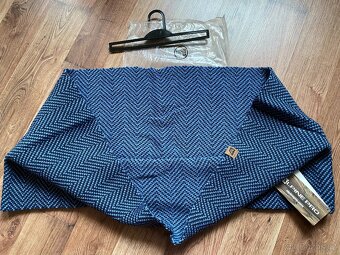 Nová unisex kruhová šála ALPINE PRO - modro-černá, orig. b. - 5