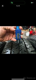 Prodám 215/60r17c Michelin Agilis letní dneu 8,5mm - 5