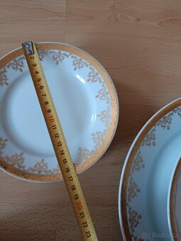 Talířová sada zlatý lem THUN - 5