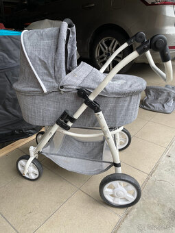 Kočárek pro panenky Bayer Chic 3v1 - 5