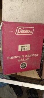 Vintage Coleman katalytický ohřívač 518C - 5
