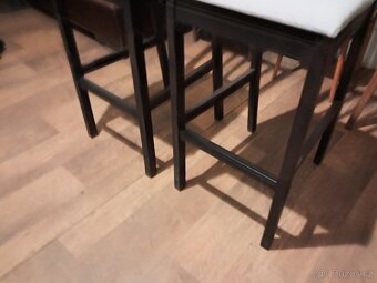 Ikea barové židle stoličky Ekedalen s opěrkou - 5