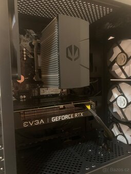 Herní Pc + Monitor | RTX 3060 EVGA, Ryzen 5 - 5