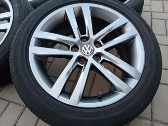 alu kola 5x100 r16 VW Polo a letní 215/45/16 - 5