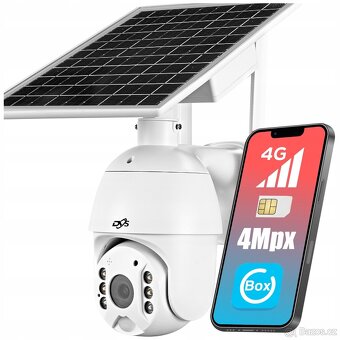 Solární inteligentní otočná kamera v 380 - 5