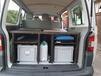 VW T5 2,0 TDI Transporter s úpravou na camper - 5