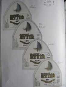 152x katalogová sbírka pivní etikety Benešov 1997-2004 - 5