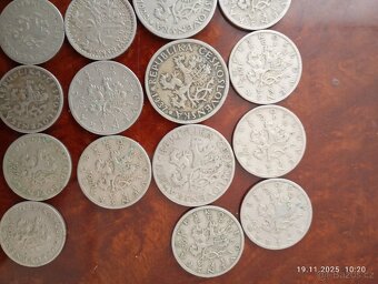 Staré mince československé 34 kusů - 5