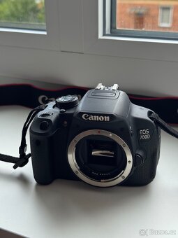 Canon EOS 700D – téměř nepoužitý set s 2 objektivy, filtrem - 5