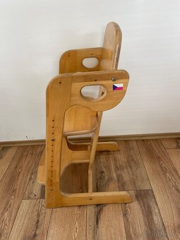 Dřevěná dětská židlička - 5