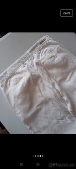 Lněné kalhoty Hugo boss - 5