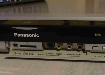 DVD rekordér PANASONIC DMR-EX77- 160 GB HDD- HDMI-české menu - 5