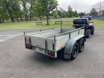 ✅Bržděný přívěs Saris 1600 kg, nová podlaha, řp. Skupiny B - 5