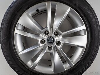 Škoda Kodiaq - Originání 18" alu kola - Zimní pneu - 5