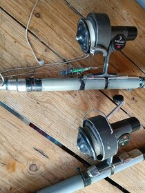 Prut teleskop naviják ťap 441 2 ks retro - 5