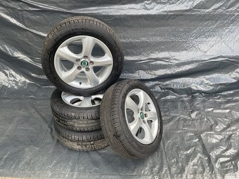 Celá ALU kola ŠKODA s pneu FULDA ECOCONTROL HP - 5