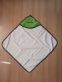 Dětský oranžový froté set myška - 5