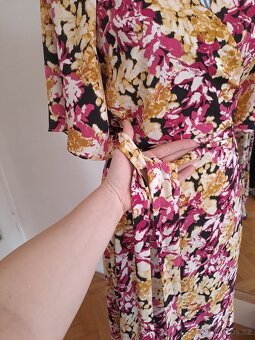 Zavinovací midi šaty Lindex, vel. M - 5