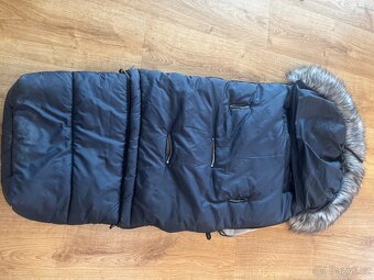 Zimní fusak COMBI Moose YUKON navy - 5