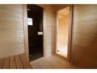 Venkovní finská sauna Molde, terasa, 4,2x3,3m - 5