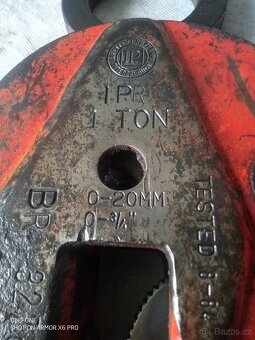 Svěrák zdvihací na plech - 5