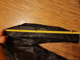 Motorkářská kožená bunda - 5