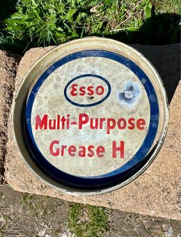 Esso - plechovky na olej - 5