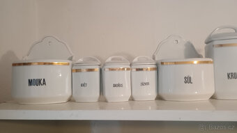 Staré keramické dózy - 5