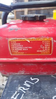 Elektro centrála Honda - 5