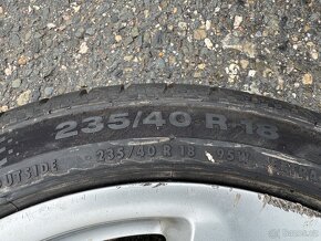 Rezervní alu kolo 5x112 Audi R18 nová pneu 235/40/18 - 5