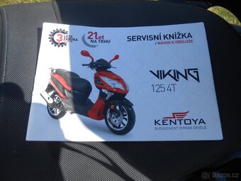 KENTOYA VIKING 125 4T NAJETO POUZE 2200KM - 5