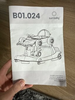 Dětské hrací chodítko Sun Baby - 5