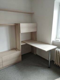 Obývací stěna se stolem od truhláře-Humpolec - 5