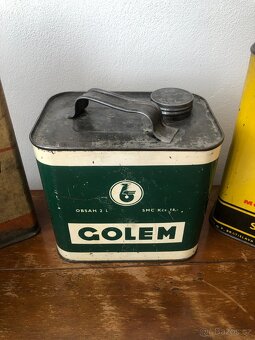 Prodám originální plechovky od olejů k starým motocyklům - 5