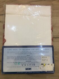Damaškový Ubrus + 4X prostírání – VEBA – NOVÉ - 5