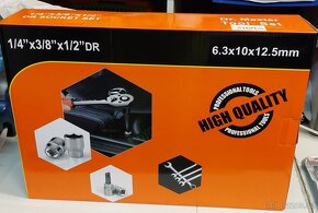 Gola sada nářadí 216 ks, materiál Cr-V - nové, záruka - 5